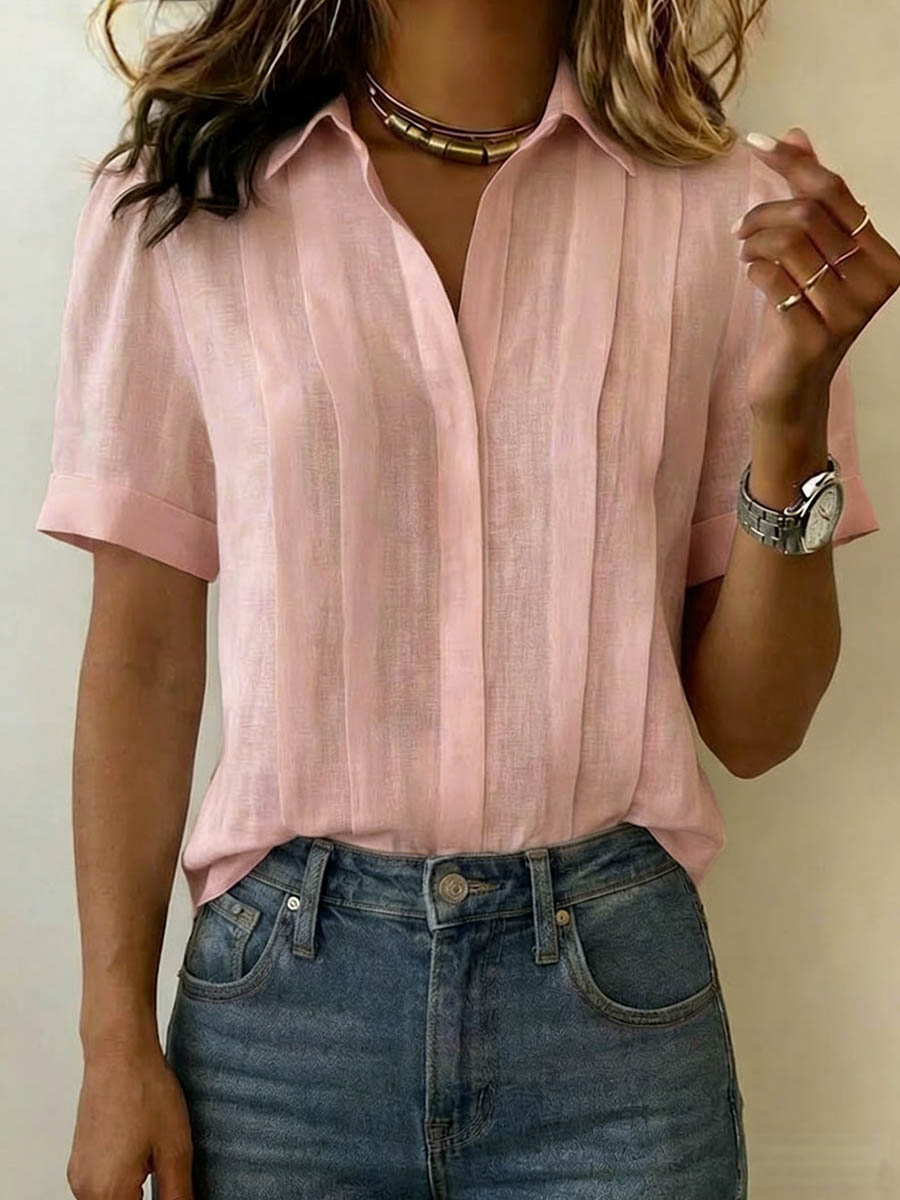 Helena | Breezy Short-Sleeve Blouse