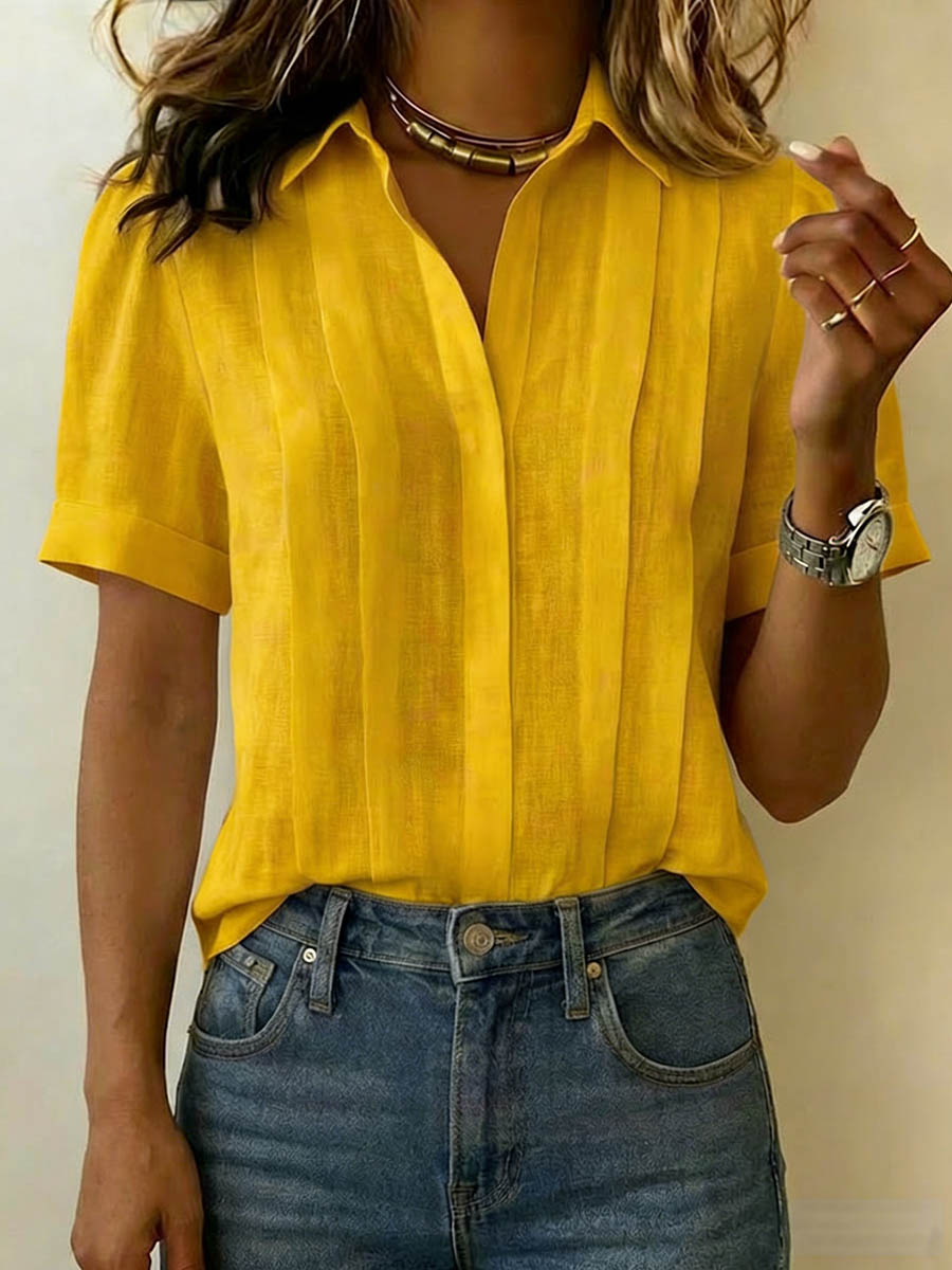 Helena | Breezy Short-Sleeve Blouse