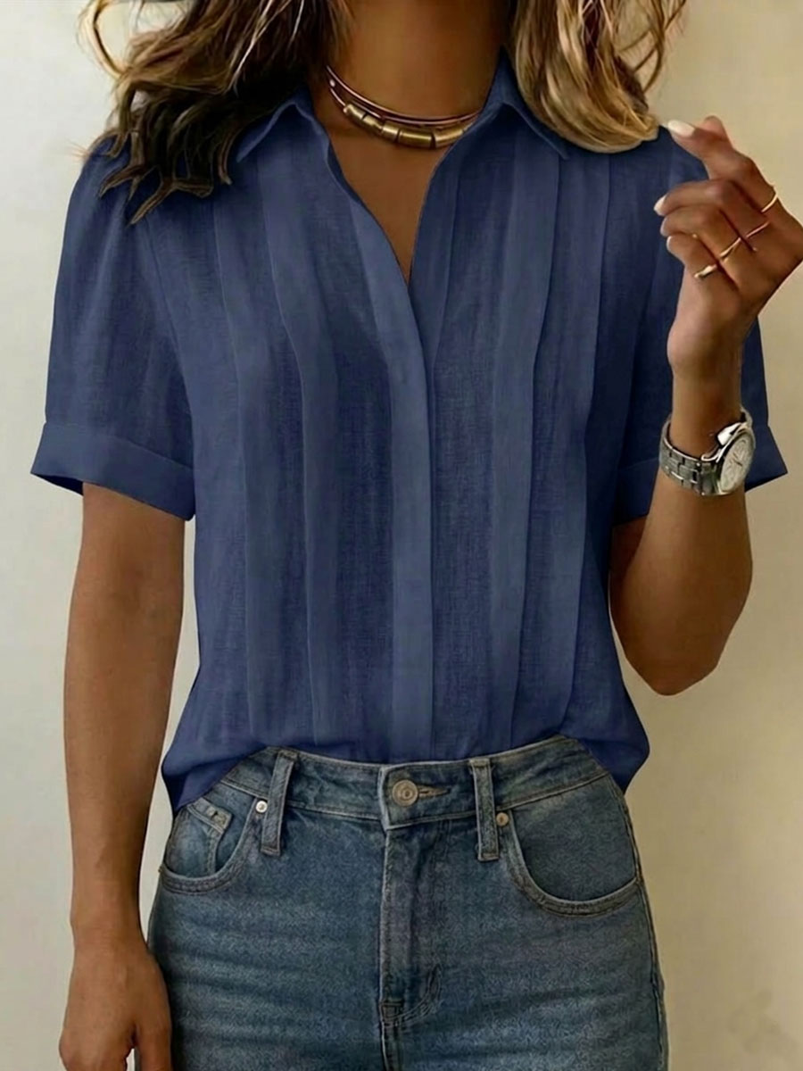 Helena | Breezy Short-Sleeve Blouse