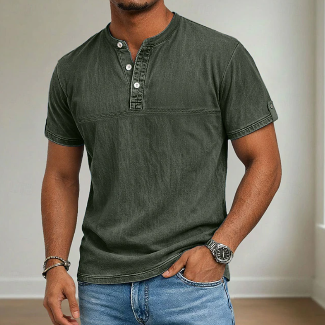Men's Collared Relaxed Shirt