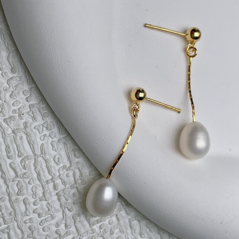 Warren | Graceful Drop Earrings