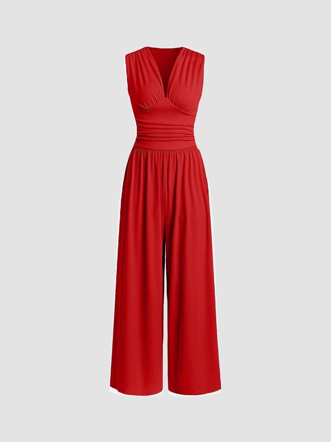 Warren | Chic Sleeveless Wide-Leg Jumpsuit