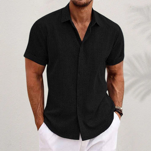 Garrick | Classic Collared Button Shirt