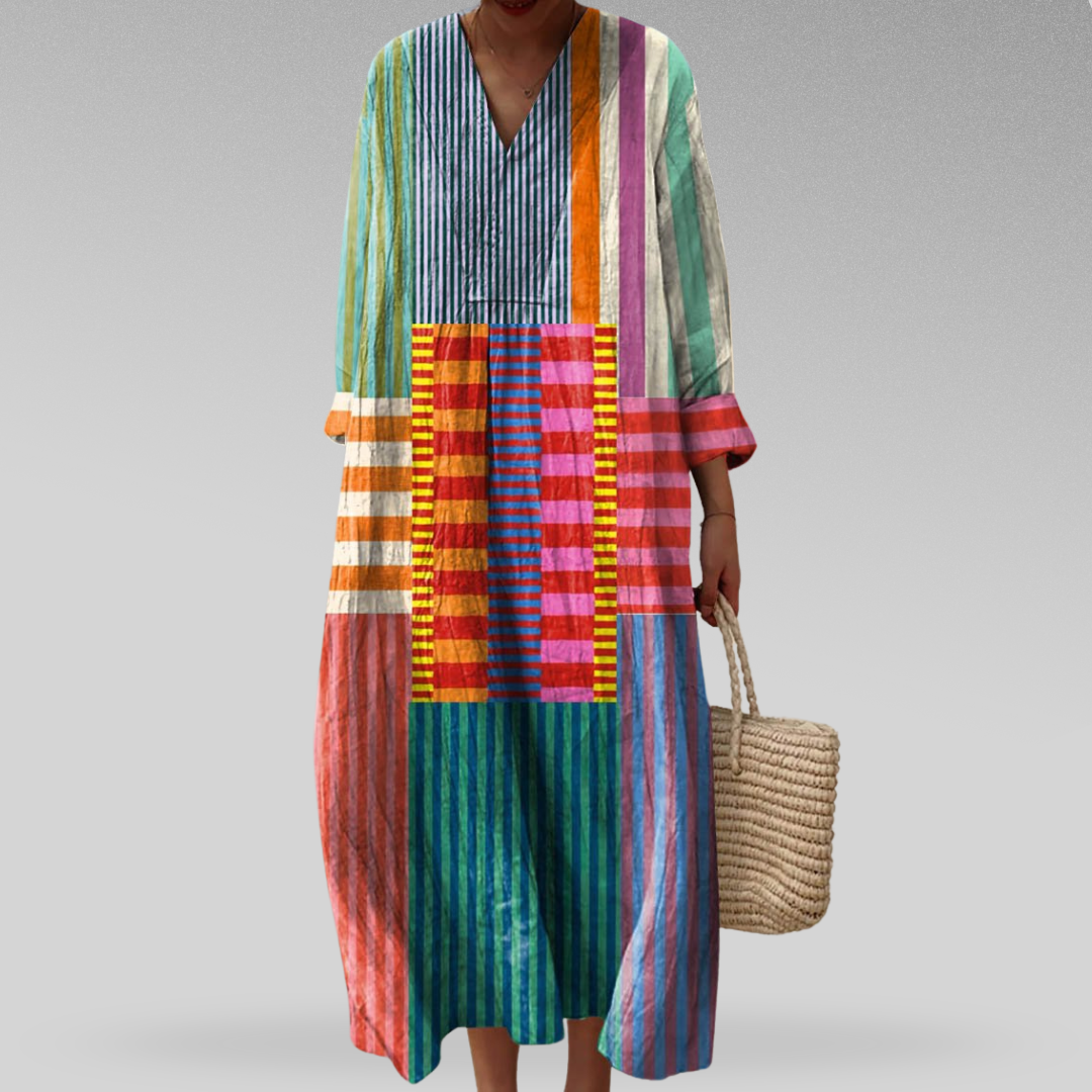 Warren | ELEGANT GEOMETRIC DRESS