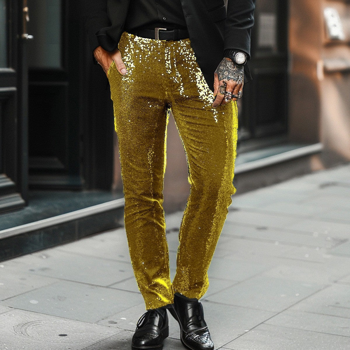 Warren | Shimmering Statement Trousers