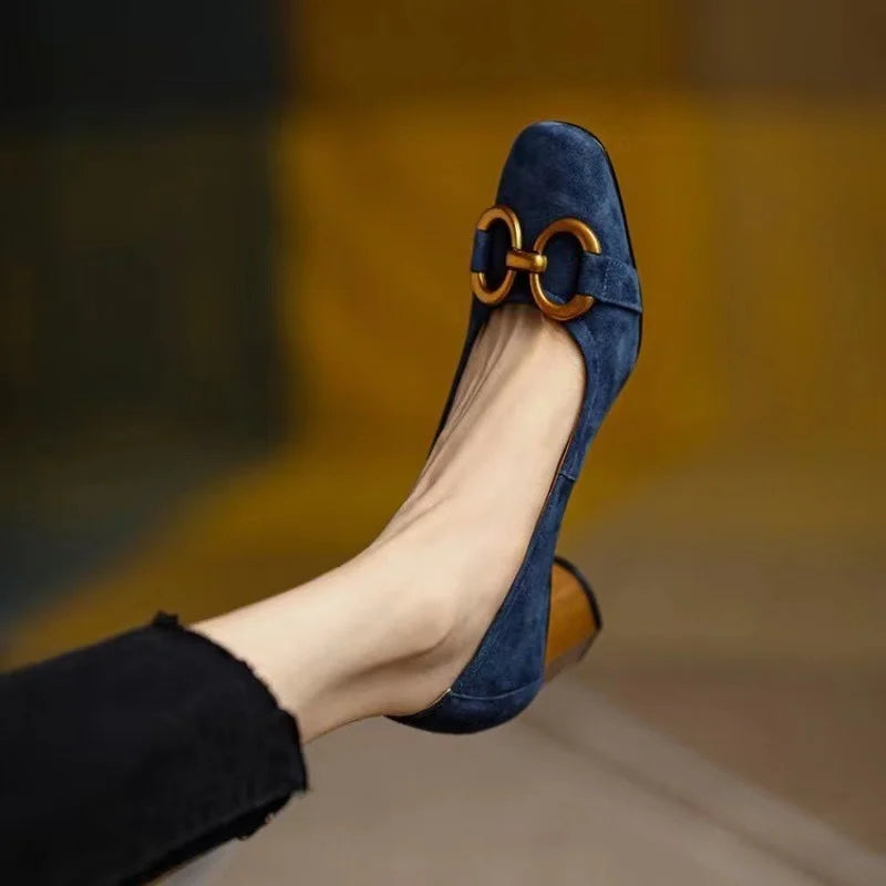 Cecilia | Classic Buckle Orthopedic Heels