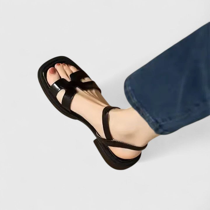 Caelia | Braided Strap Everyday Sandals
