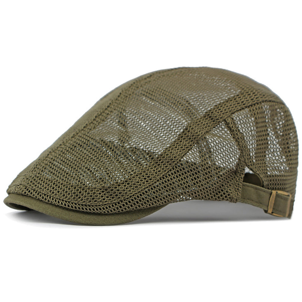 Brevin | Breathable Mesh Flat Cap