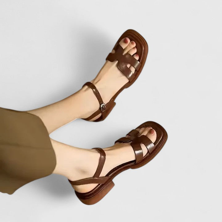 Caelia | Braided Strap Everyday Sandals