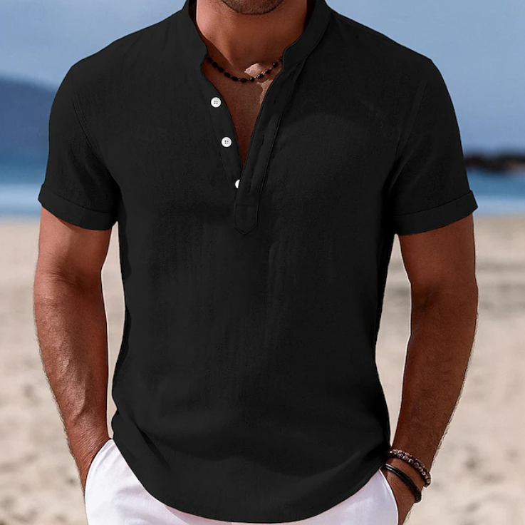 Warren | Summer Button-Up Short Sleeve Shirt