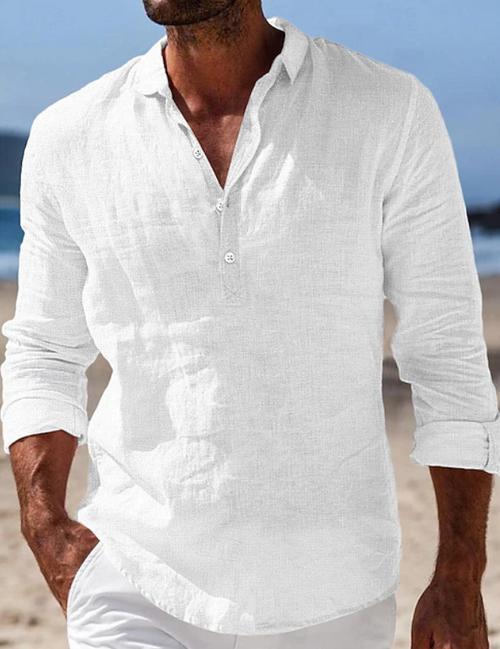 Maxwell | Casual Long Sleeve Summer Shirt