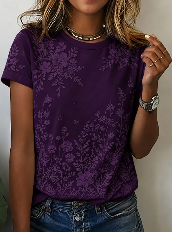 Warren | Casual Floral Everyday Top