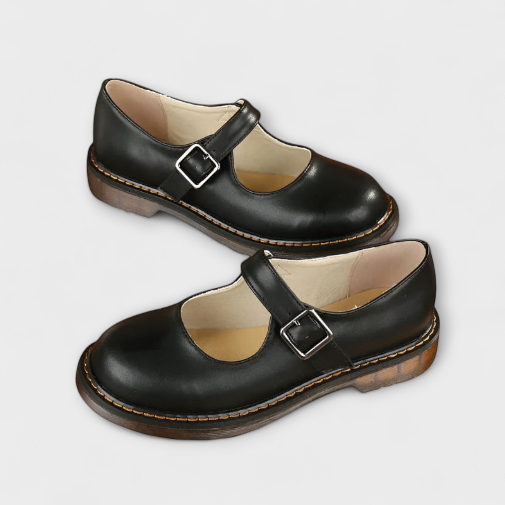Matilda | Classic Buckle Mary Jane Shoes