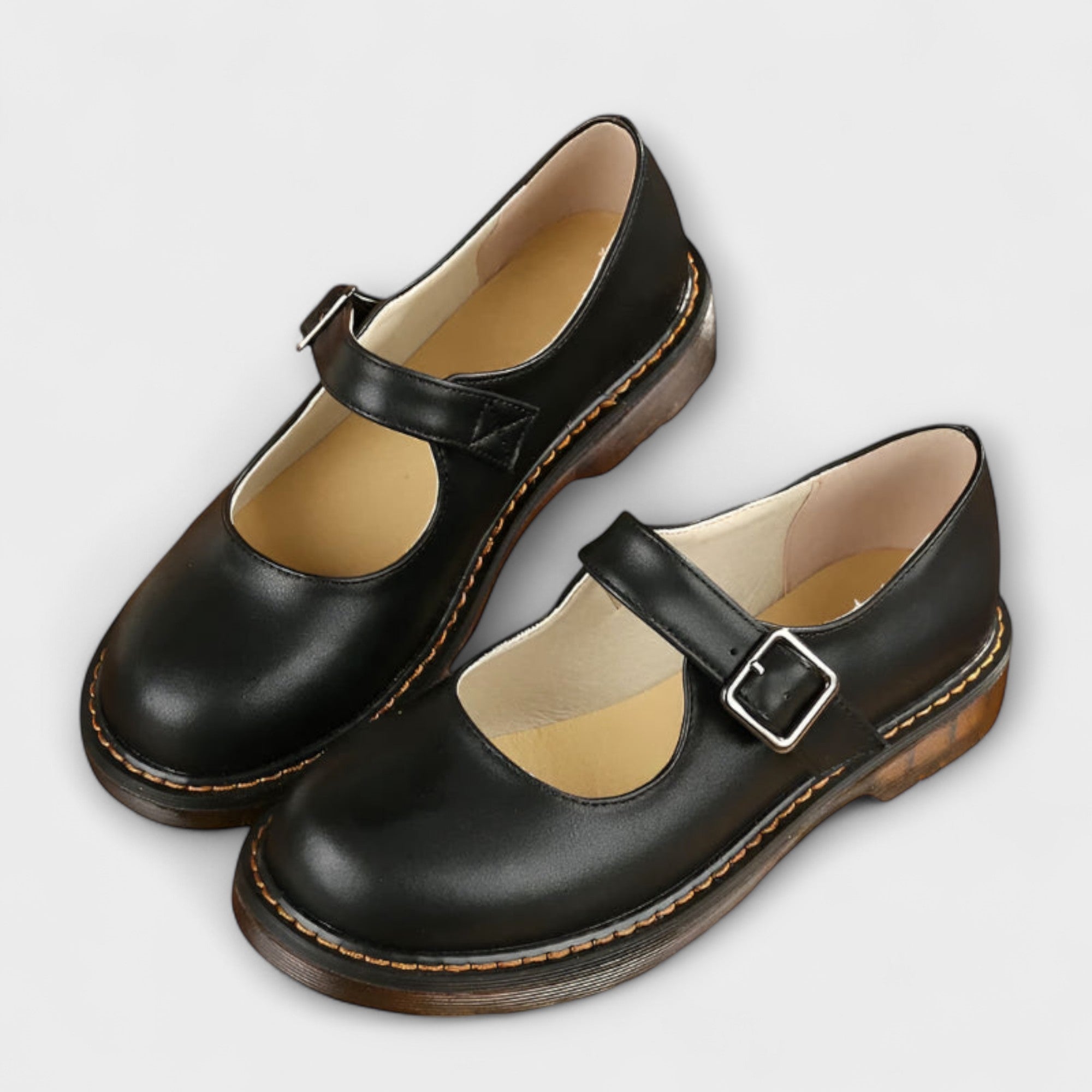 Matilda | Classic Buckle Mary Jane Shoes