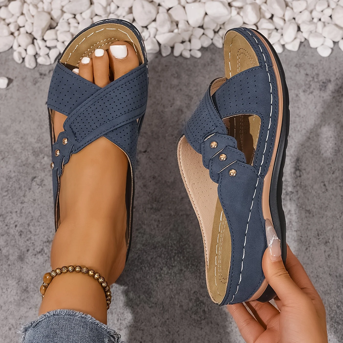 Warren | Stylish Orthopedic Wedge Sandals