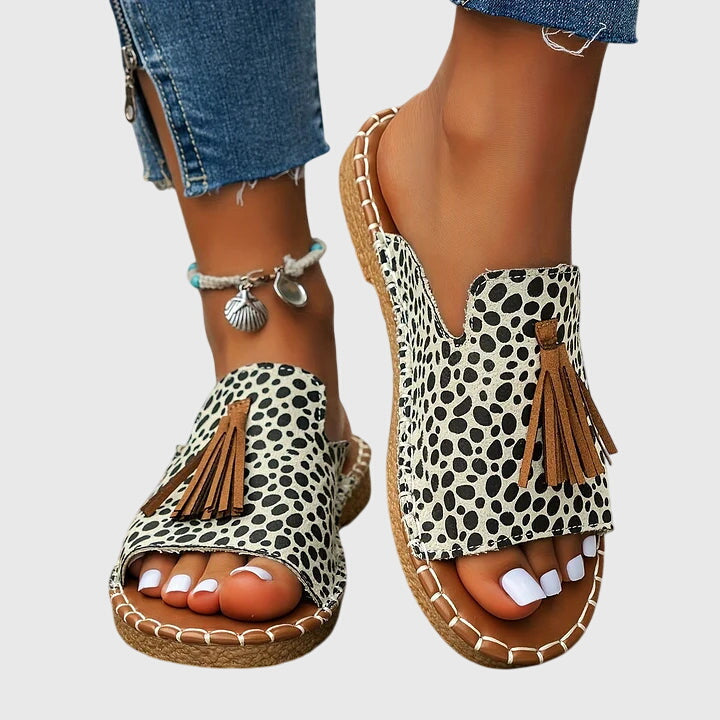 Claire | Stylish Tassels Orthopedic Sandals