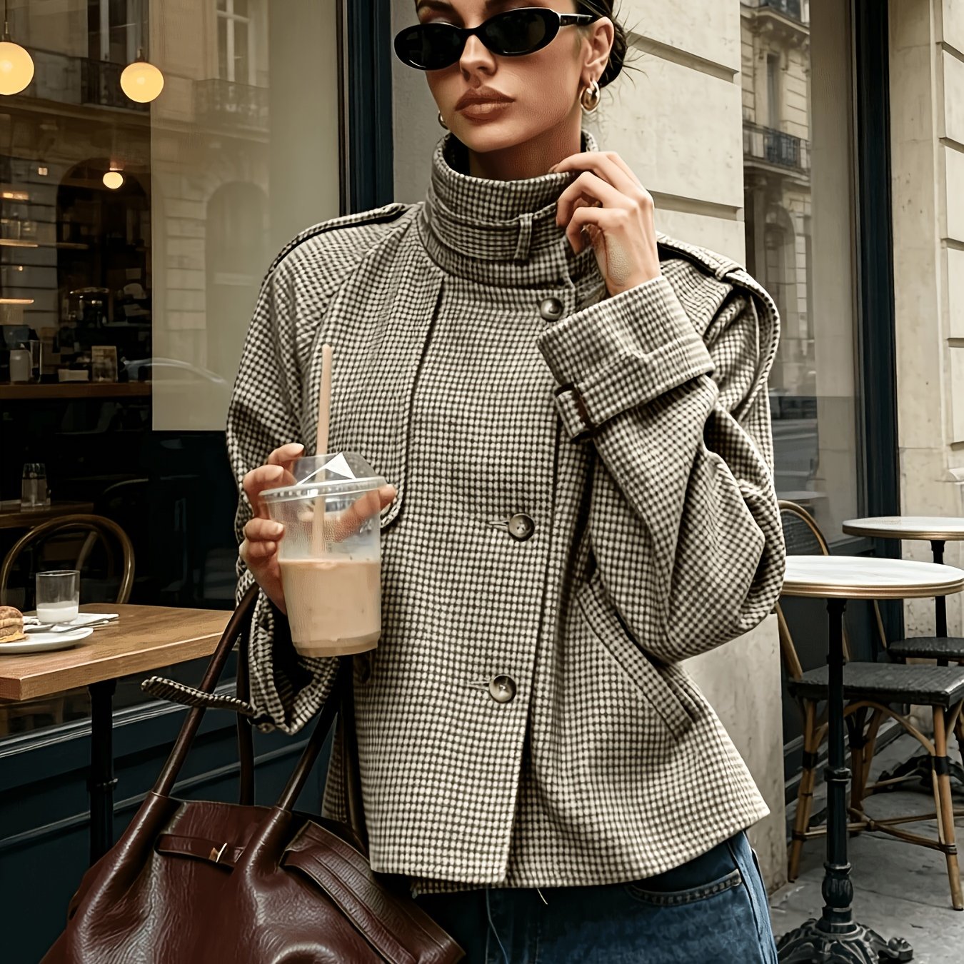 Warren | Refined Houndstooth Jacket