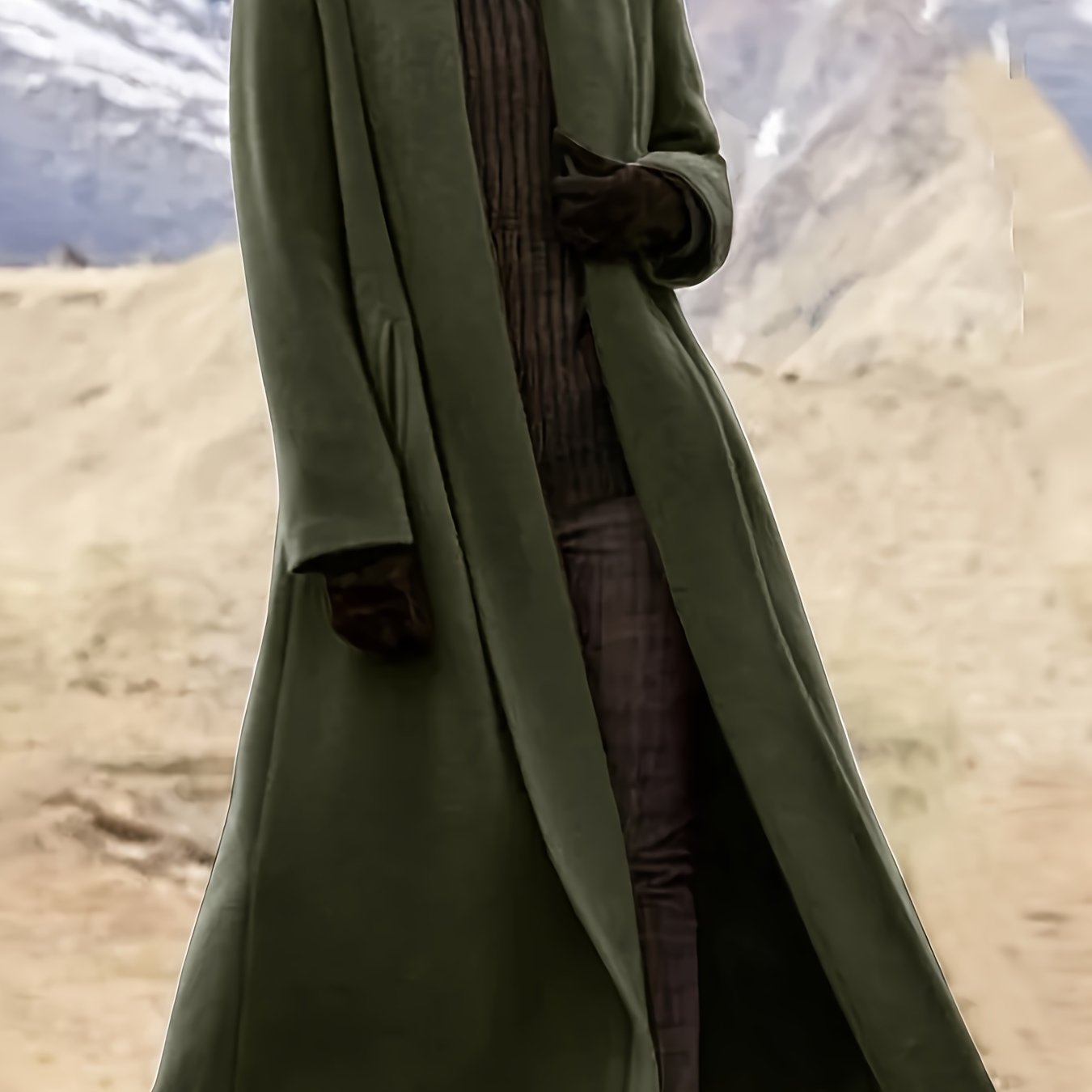 Warren | Draped Longline Coat