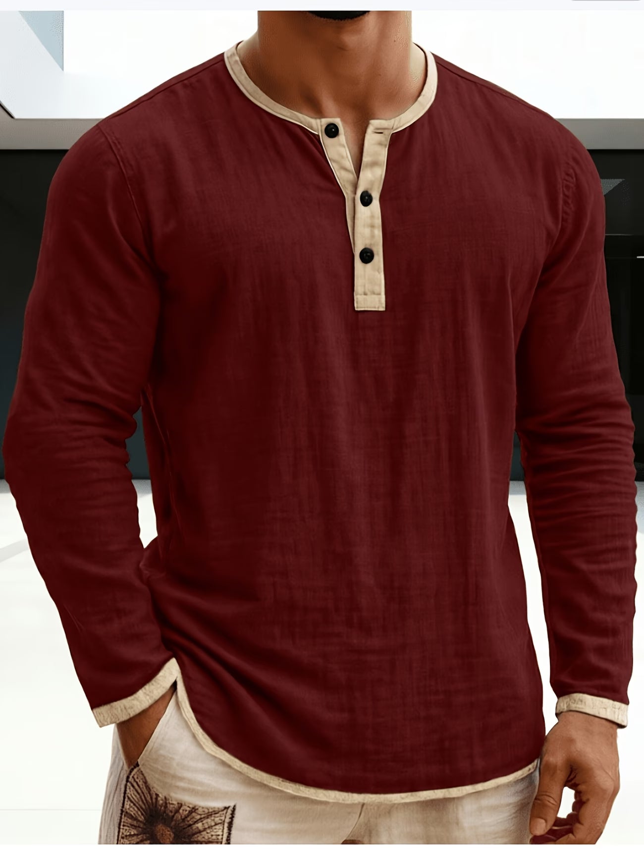 Warren | Casual Long Sleeve Button Summer Shirt