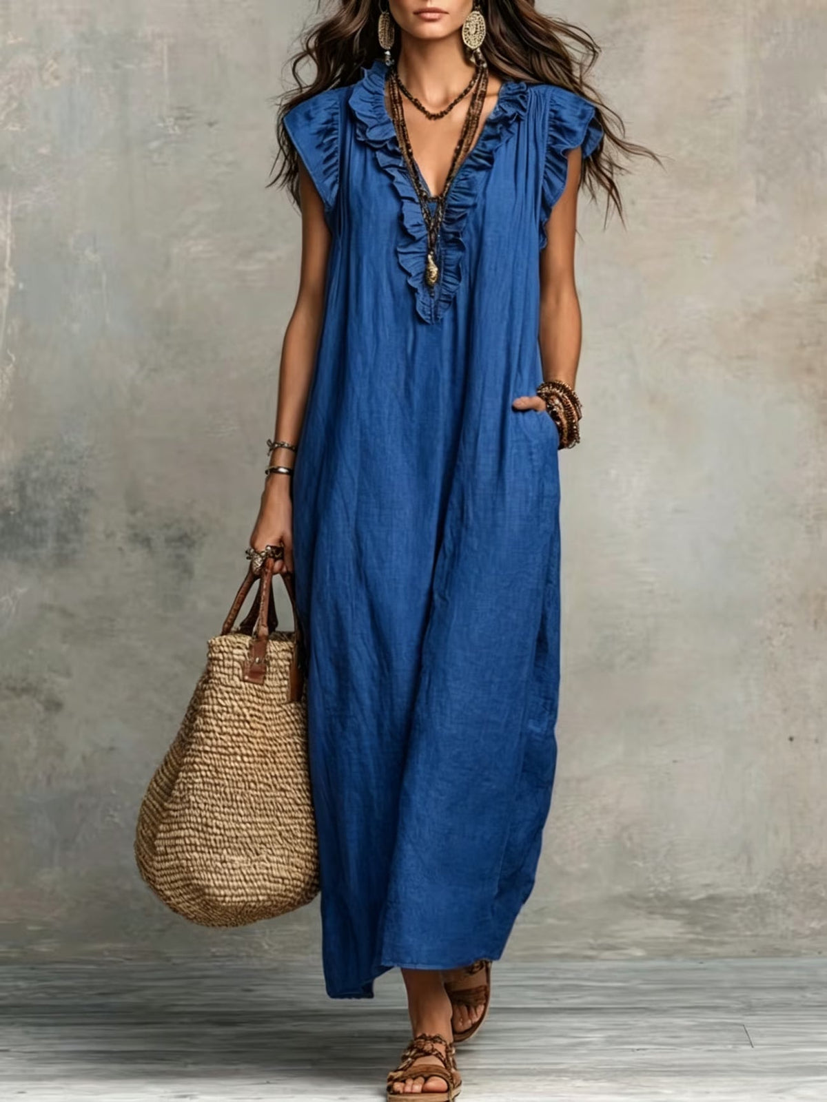Women's Relaxed Sleeveless Dress