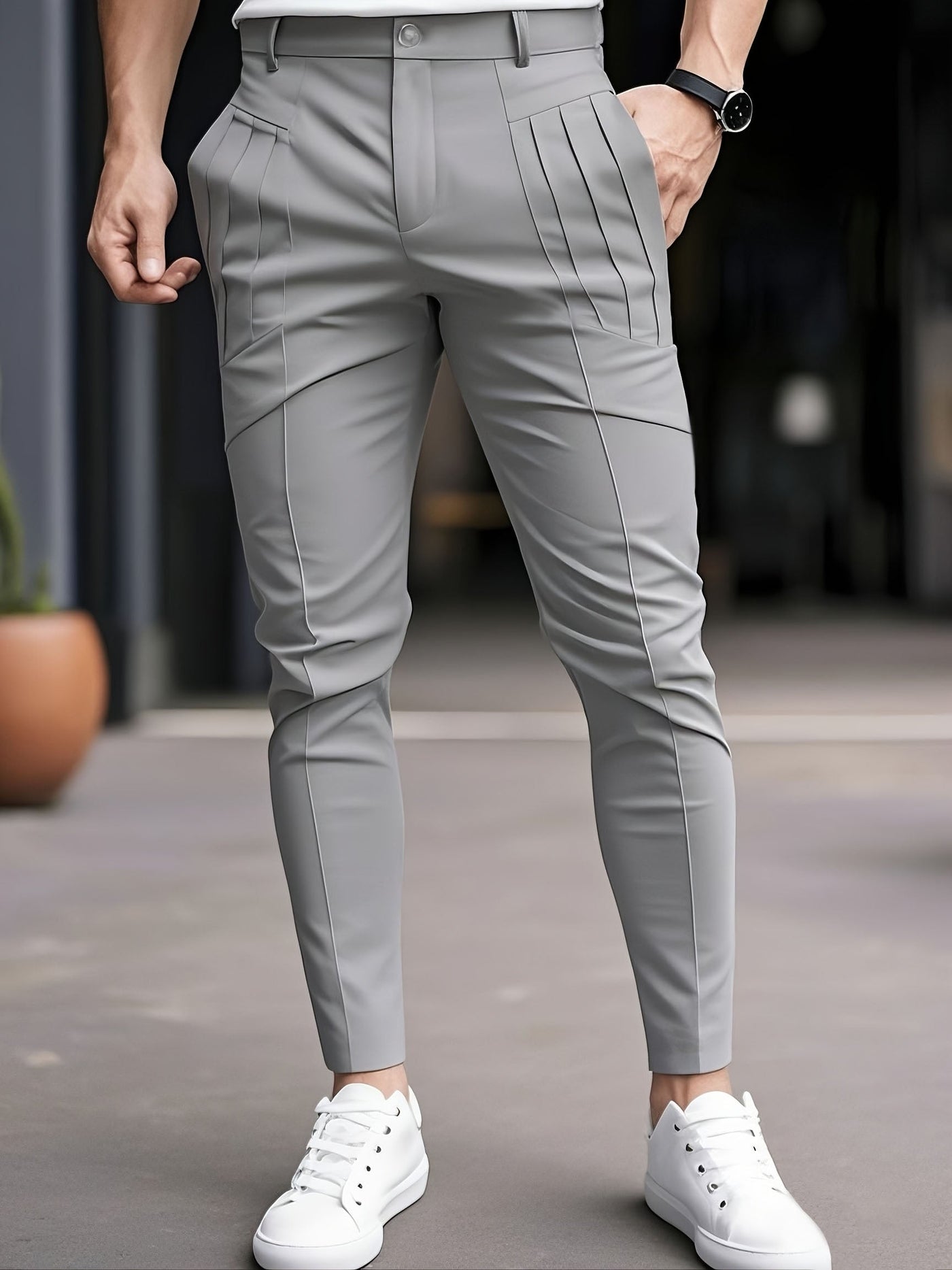 Warren | Tailored Slim-Fit Trousers