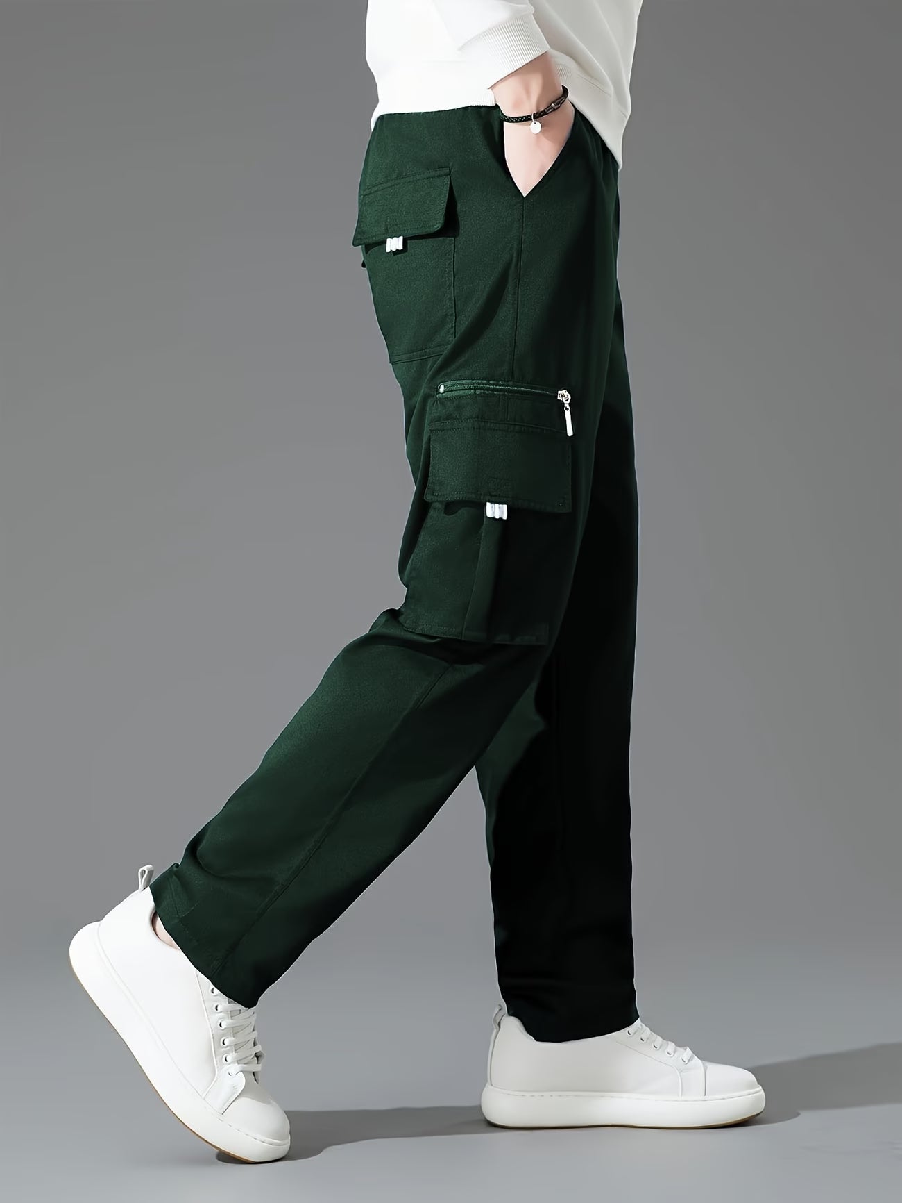 Warren | Retro Style Thickened Loose Cargo Pants