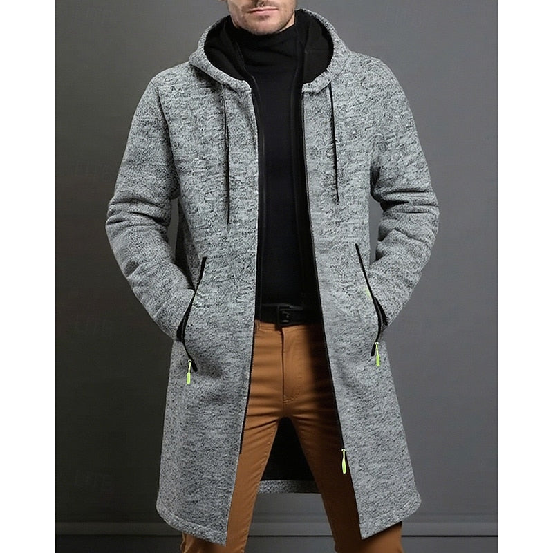 Warren | Hooded Longline Coat