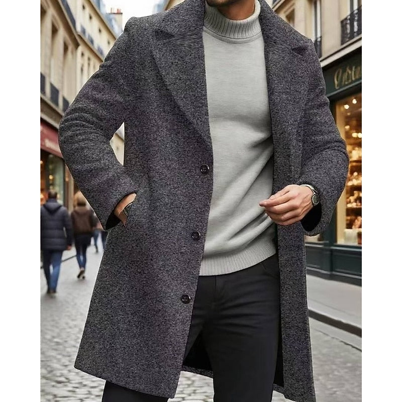 Warren | Refined Long Overcoat