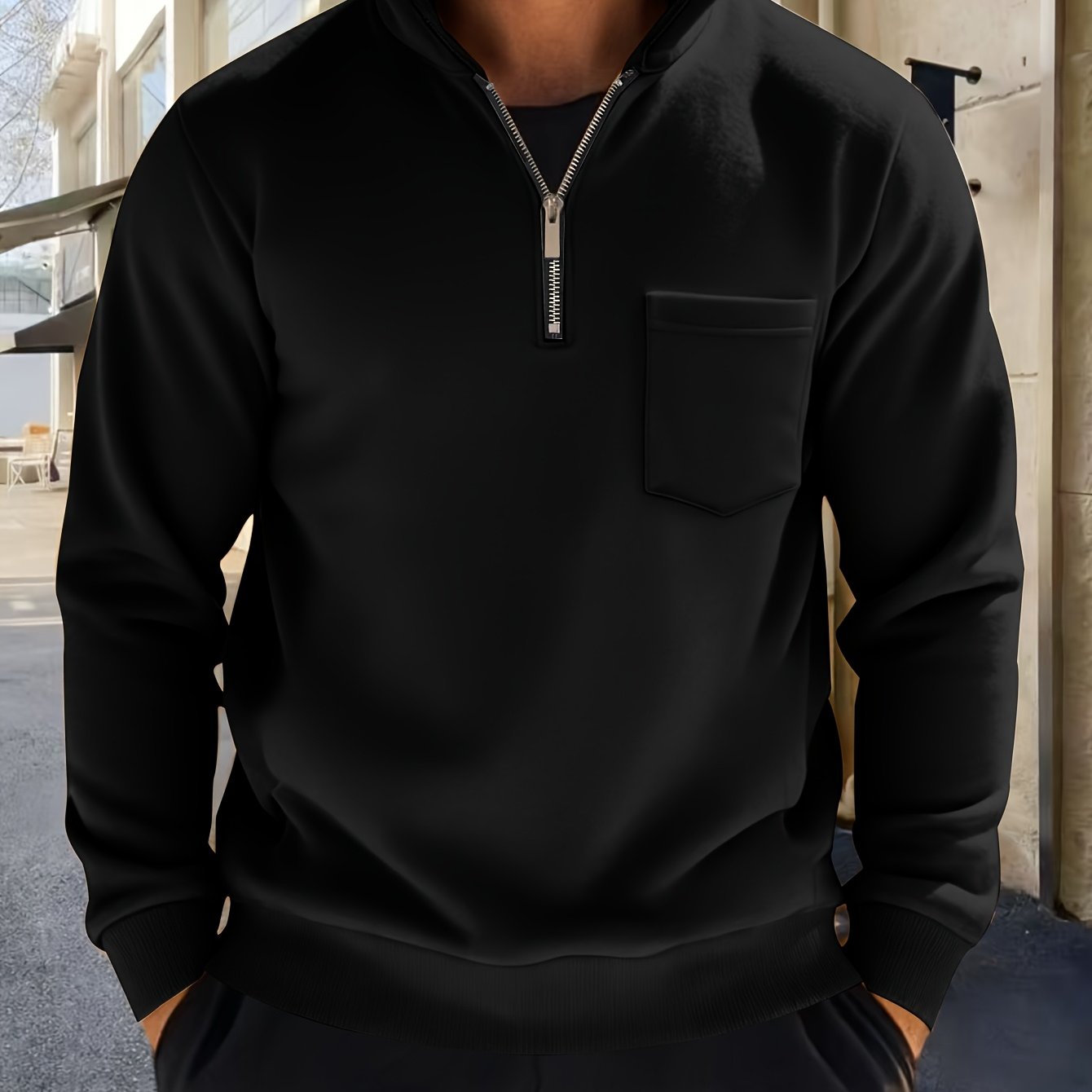 Warren | Refined Half-Zip Pullover