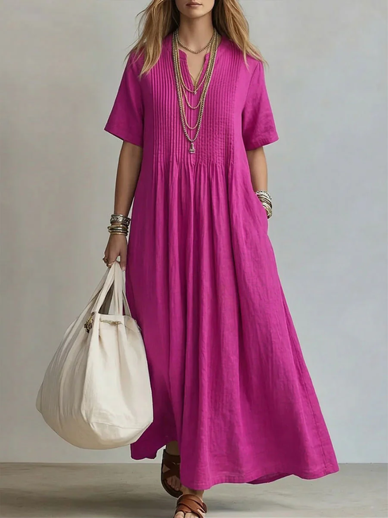 Cordelia | Elegant Pleated Dress