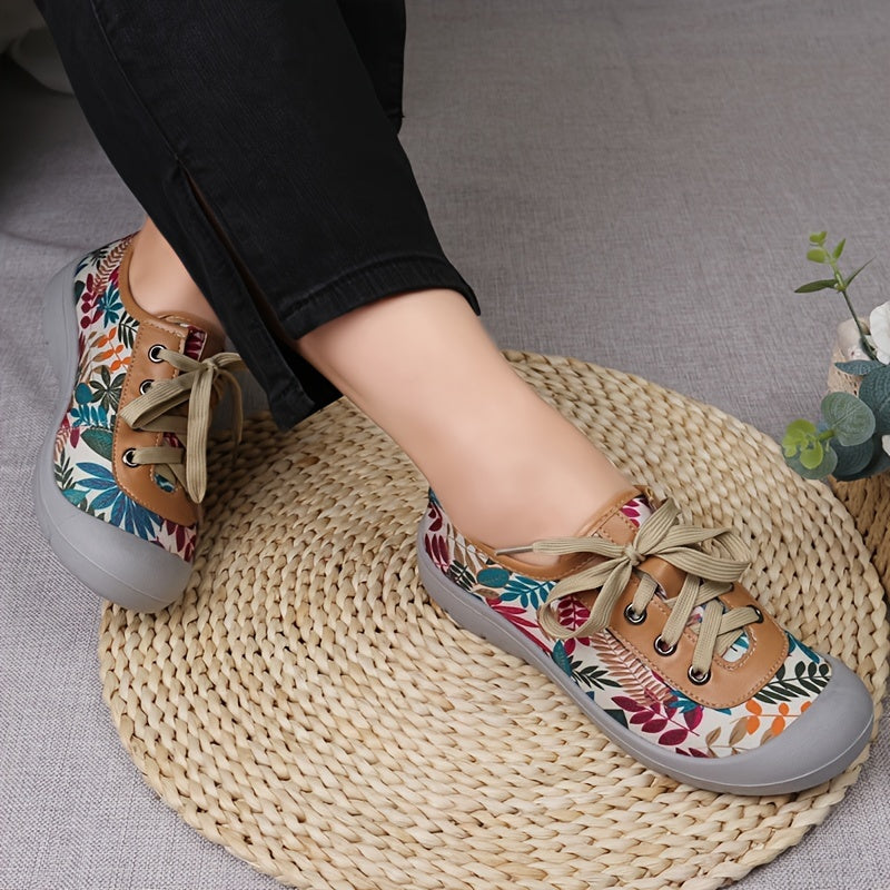 Marielle | Botanical Print Sneakers