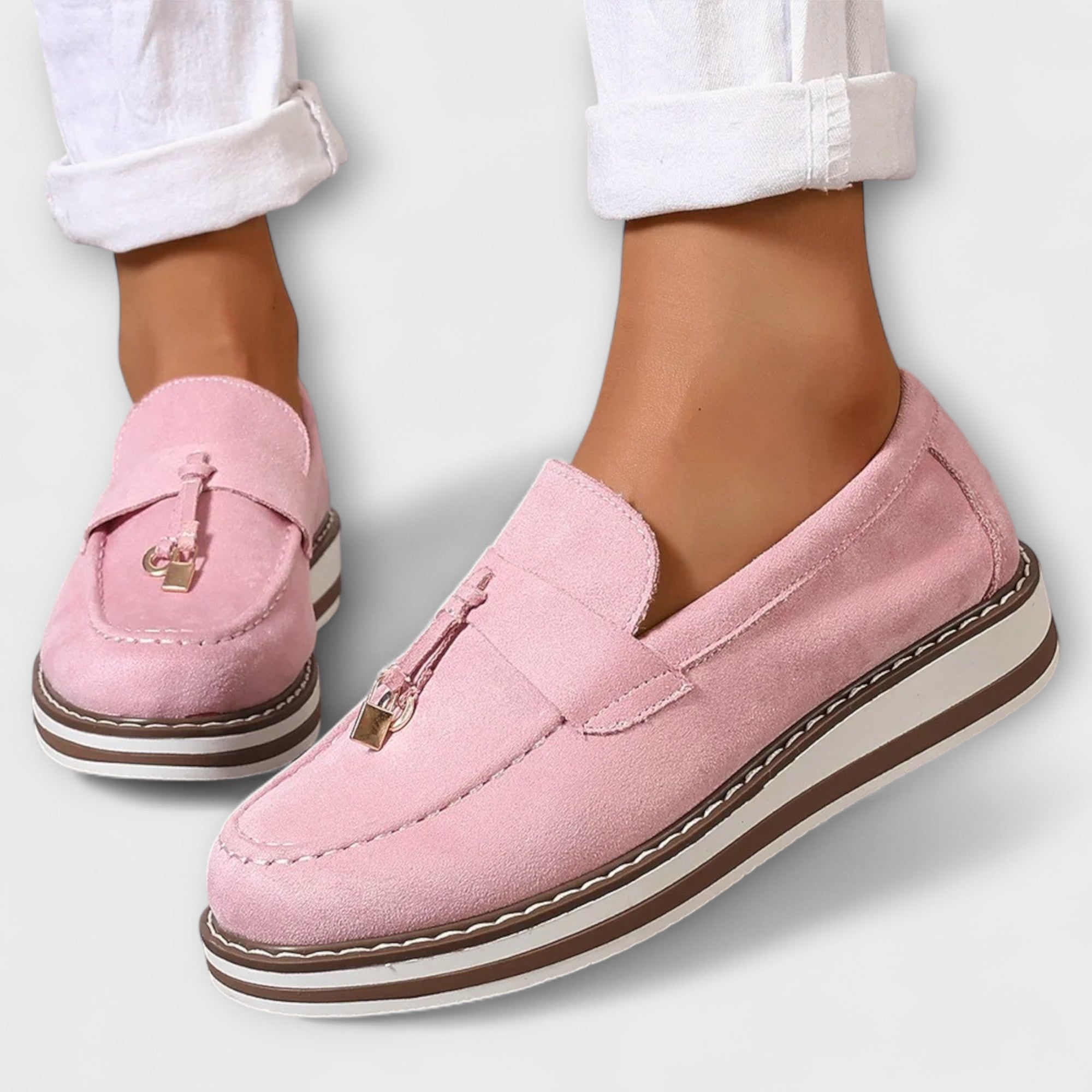 Hanna | Classic Round-Toe Casual Loafers