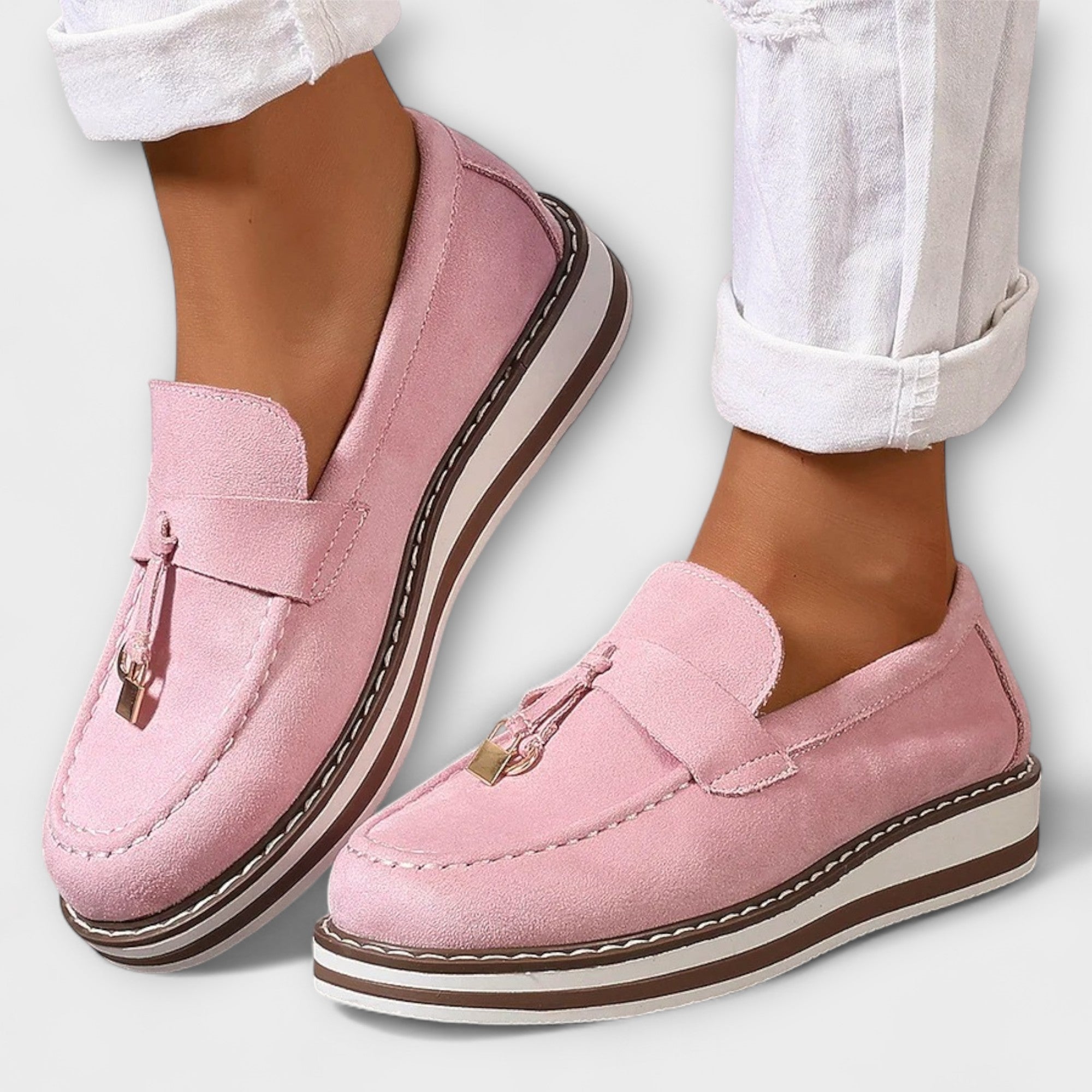 Hanna | Classic Round-Toe Casual Loafers