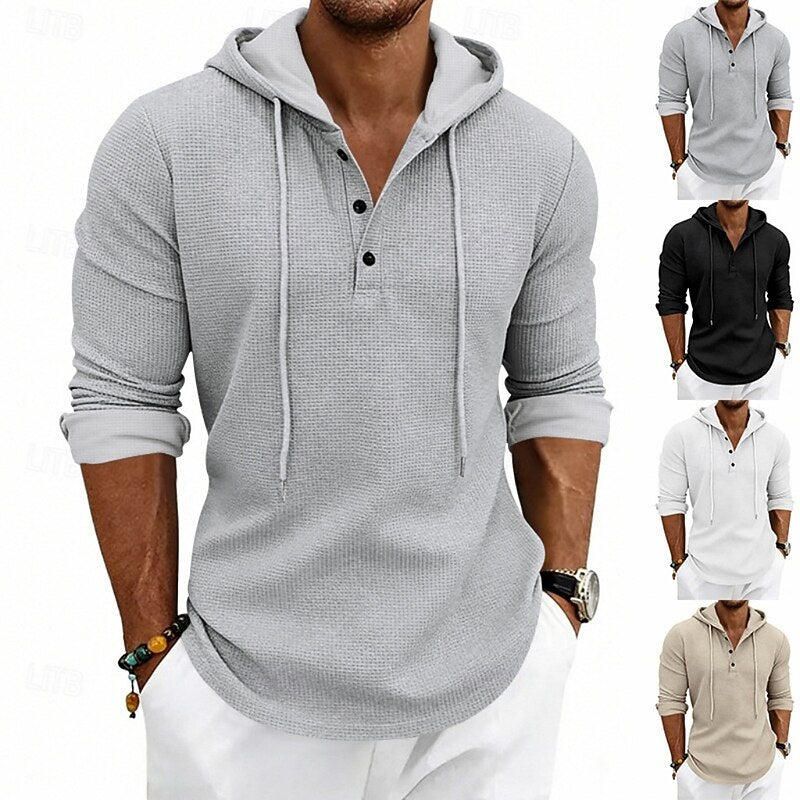 Warren | Relaxed Drawstring Hooded Top