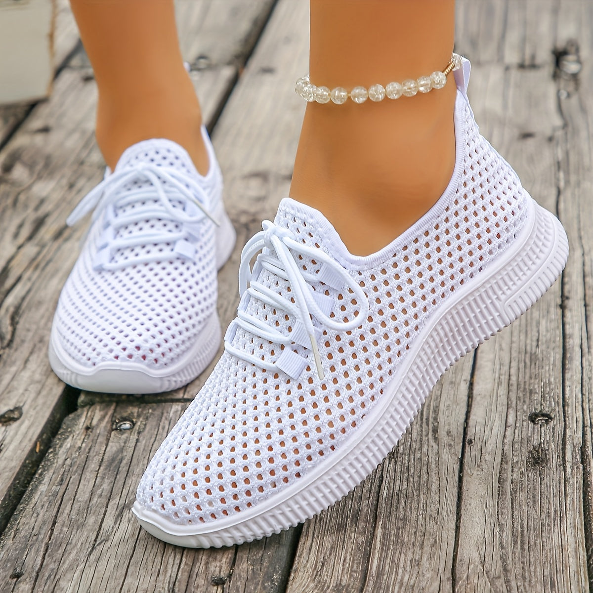 Vanessa | Breathable Woven Sneakers