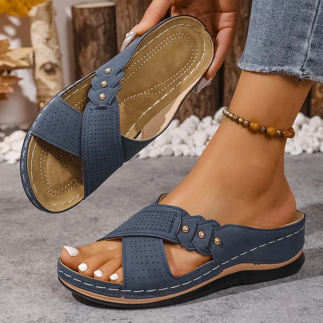 Pricilla | Stylish Orthopedic Wedge Sandals