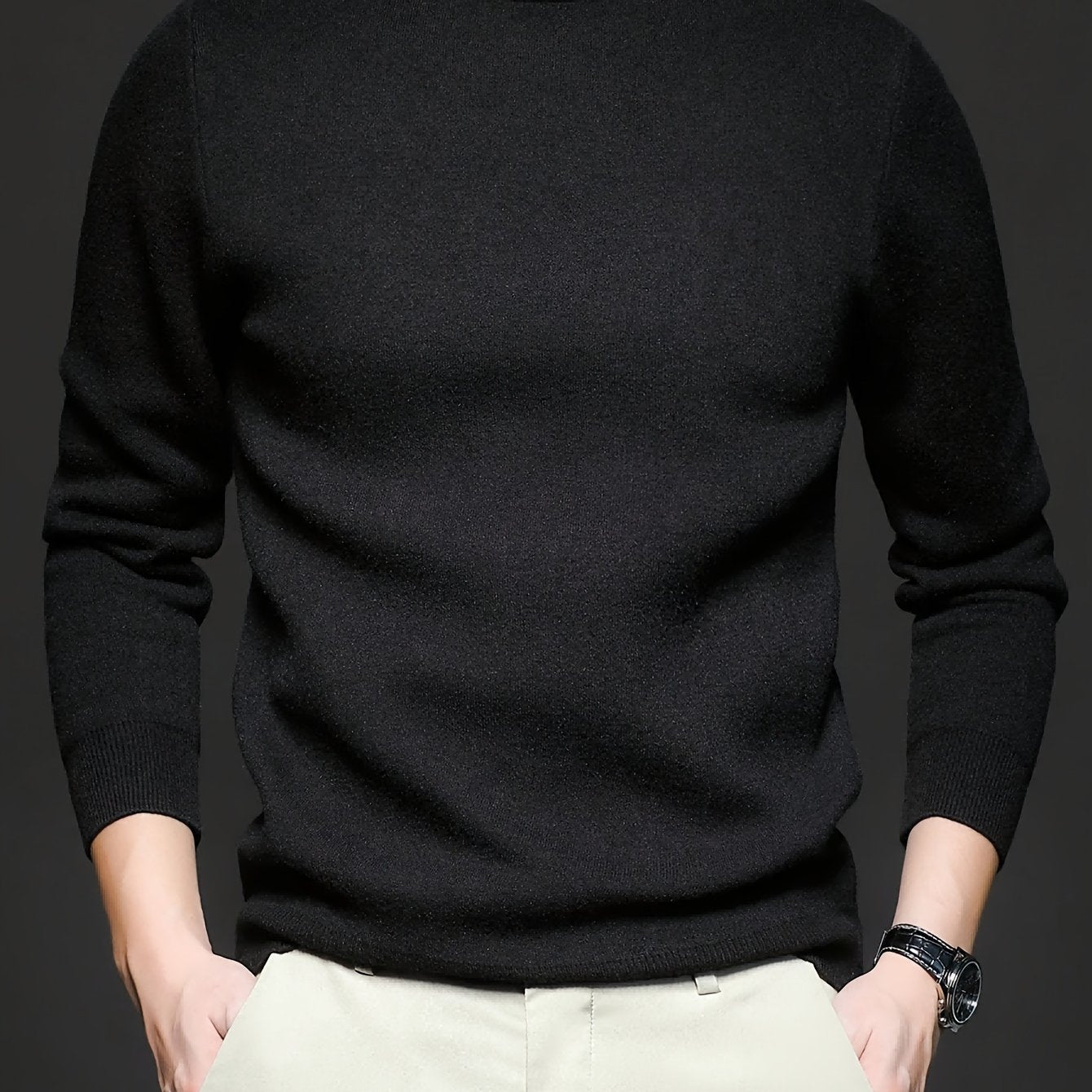 Warren | Refined High-Neck Sweater