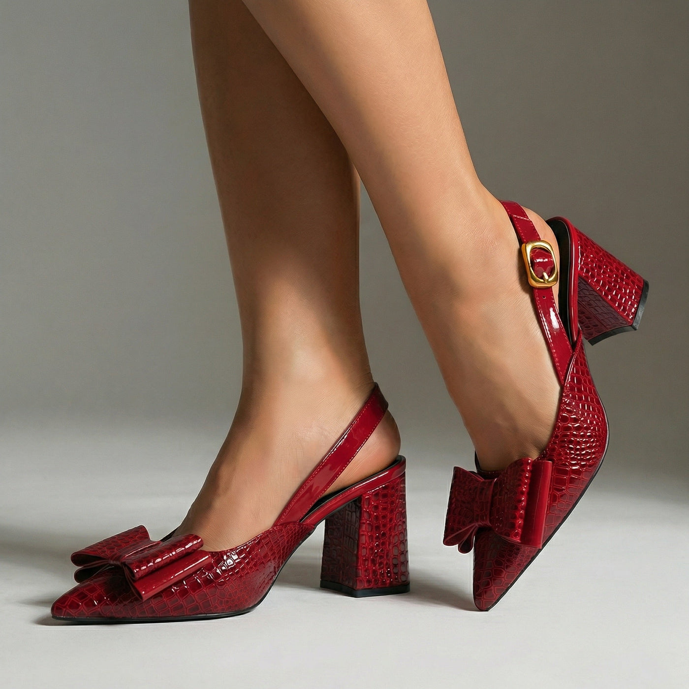 Warren | Stylish Pointed Slingback Heels