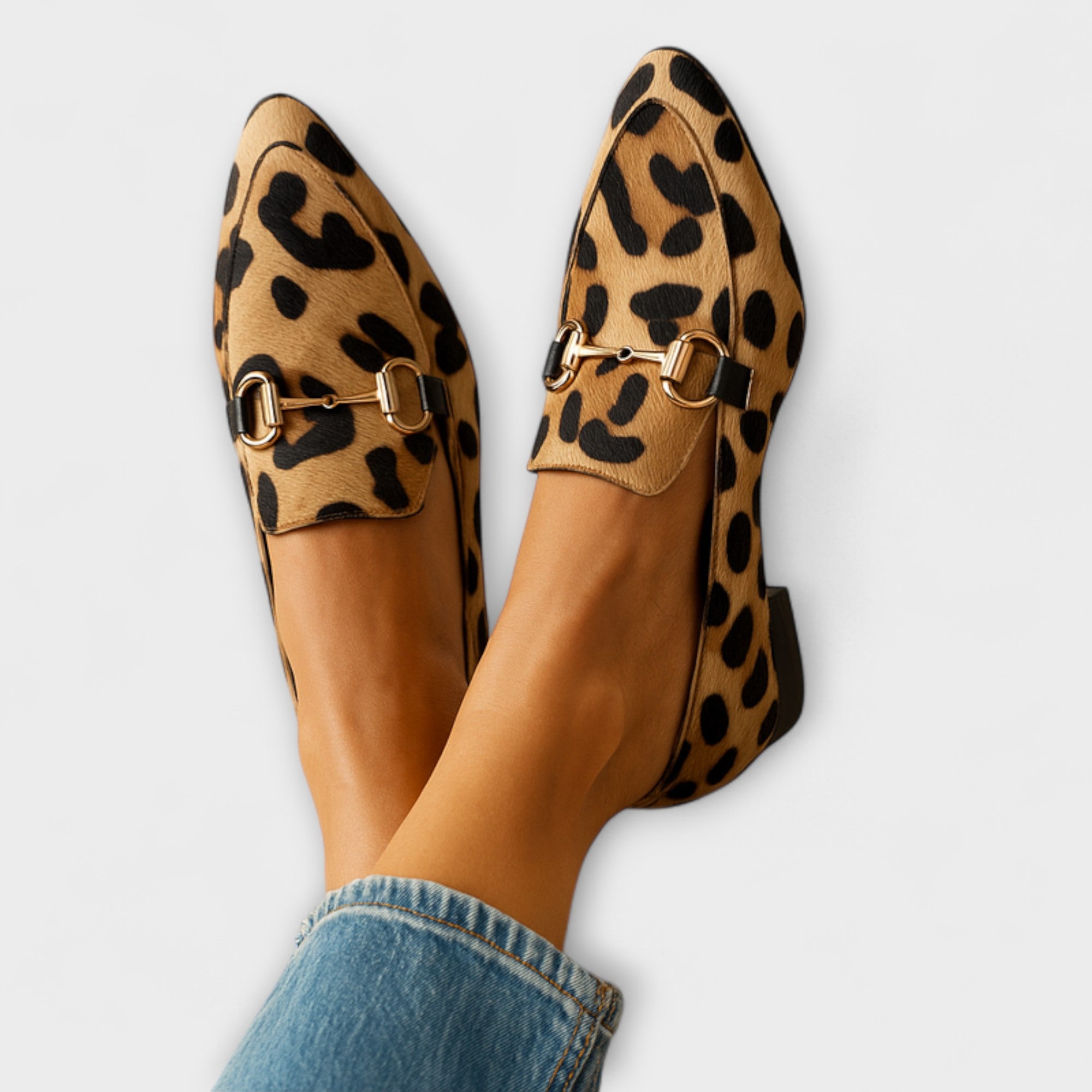 Lillian | Stylish Leopard Print Loafers