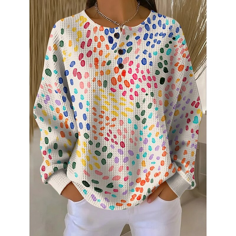 Petra | Artful Print Sweatshirt