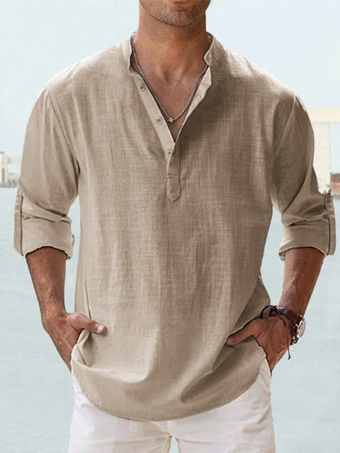 Men's Button Tailored Breathable Shirt