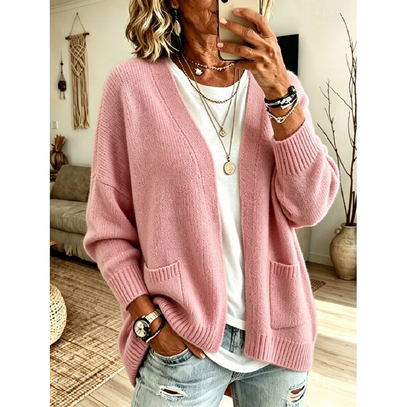 Warren | Relaxed Open-Front Cardigan