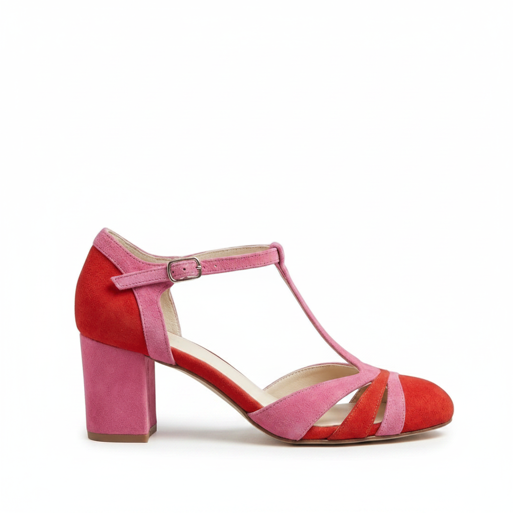 Warren | Ankle Strap Block Heel Sandals