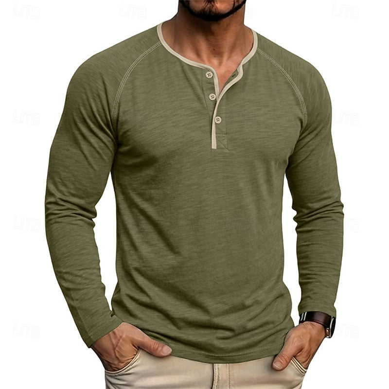 Warren | Classic Long-Sleeve Henley