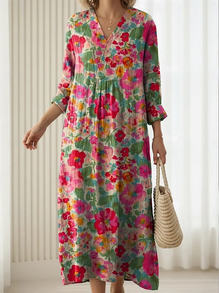 Selene | Floral Everyday Comfort Dress