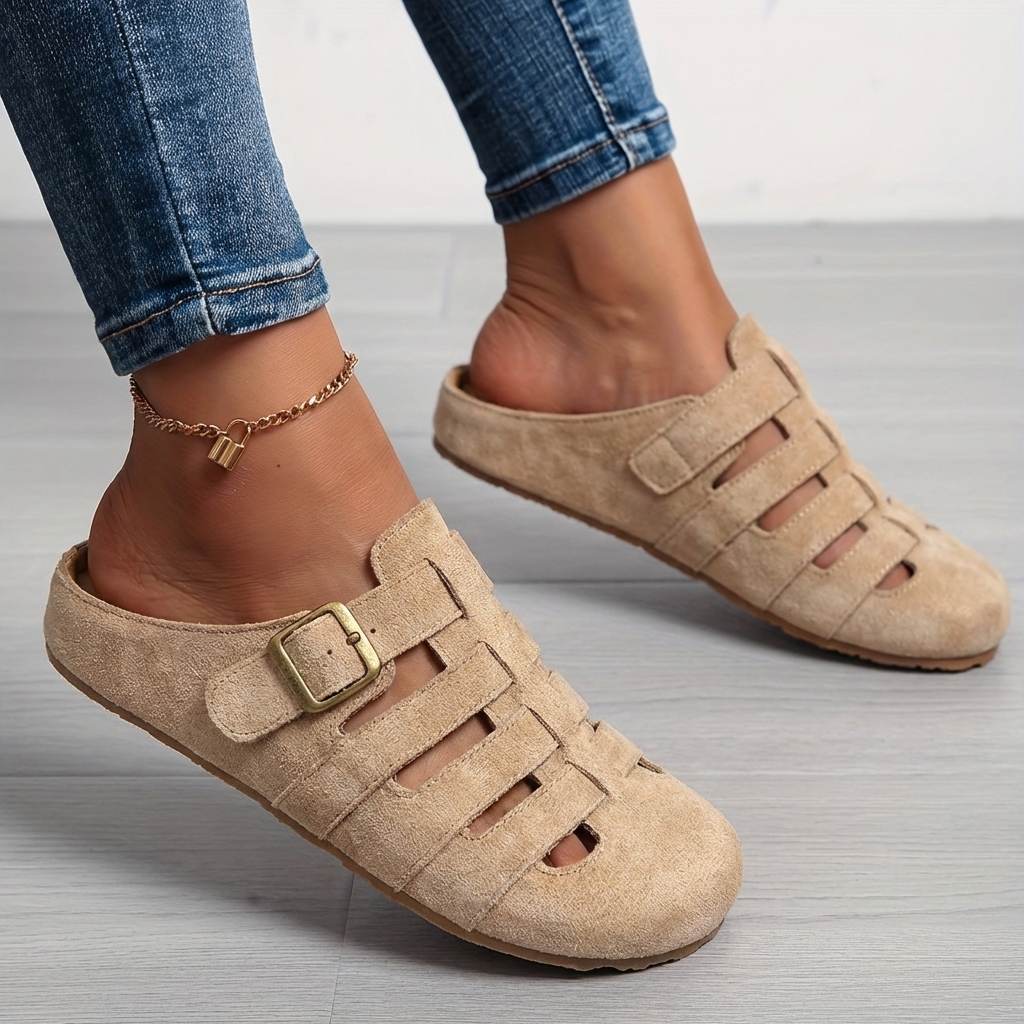 Tracey | Casual Comfort Slip-On Mule Sandals
