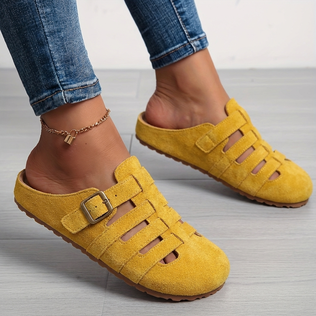 Tracey | Casual Comfort Slip-On Mule Sandals