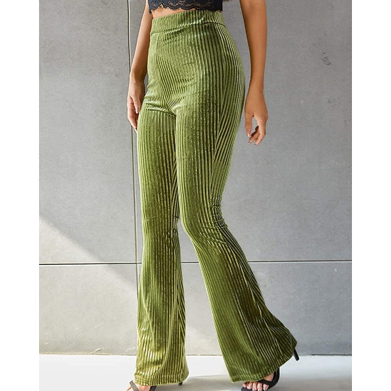 Warren | Flared High-Waist Trousers