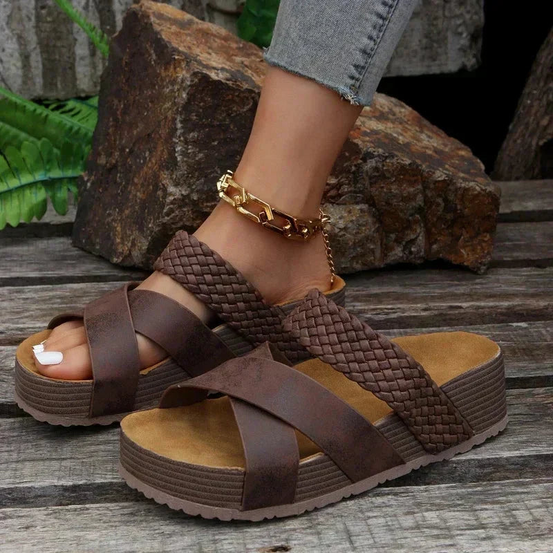 Leah | Retro Comfortable Orthopedic Sandals