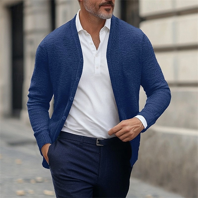 Warren | Refined Open-Front Cardigan